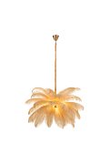 Lampa wisząca EMU pióra beżowe 100 cm