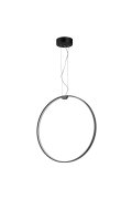 Lampa wisząca ACIRCULO led czarna 50 cm