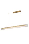 Lampa wisząca LONGIN-120 LED złoty 120 cm