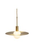 Lampa wisząca JUPITER złota 30 cm