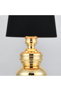 Lampa stołowa QUEEN złoto czarna 18 cm