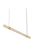 Lampa wisząca LOVELY LED złota 100 cm