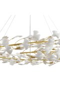 Lampa wisząca BOTANIKA złoto biała 150 cm