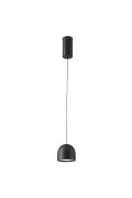 Lampa wisząca PETITE LED czarna matowa 10 cm