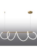 Lampa wisząca FANTASIA LED złota 120 cm