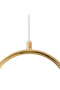 Lampa wisząca COSTA SOLO złota 40 cm