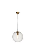 Lampa wisząca TONDA złota 30 cm