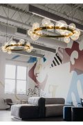 Lampa wisząca ORION czarna 85 cm