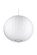 Lampa wisząca SILK biała 60 cm