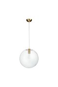 Lampa wisząca TONDA złota 40 cm