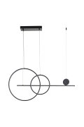 Lampa wisząca NEW AGE LED czarna 120 cm
