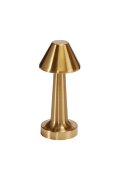 Lampa stołowa TAVOLO B LED dotykowa złota 22 cm