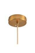 Lampa wisząca ORBITA biało-złota 25 cm - nowoczesny design