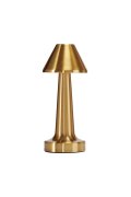 Lampa stołowa TAVOLO B LED dotykowa złota 22 cm