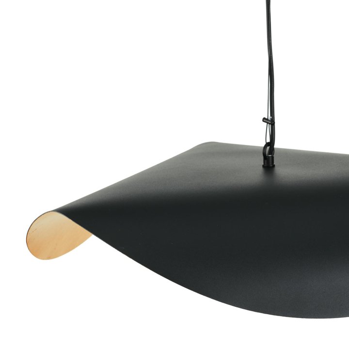 Lampa wisząca ENZO czarno złota 60 cm