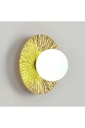 Lampa ścienna SUN L złota 40 cm