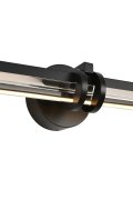 Lampa ścienna LOVELY LED czarna 58 cm