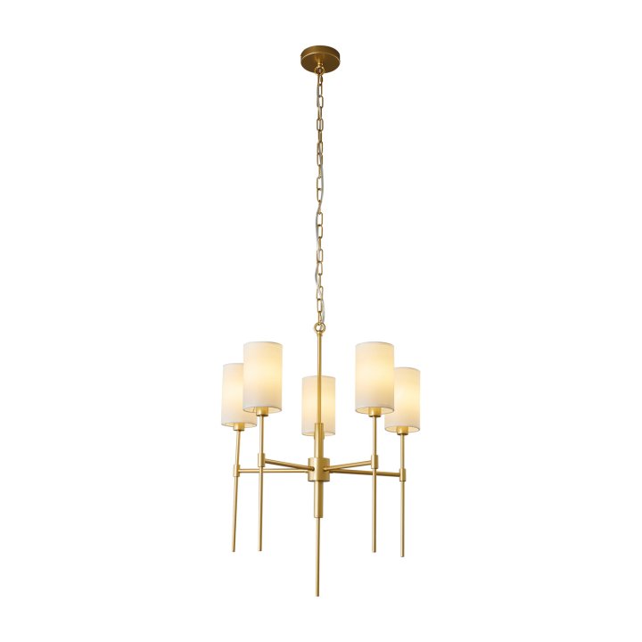 Lampa wisząca DARLING żyrandol złota 60 cm