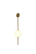 Lampa ścienna BERRY LED złoty biały 103 cm