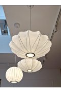Lampa wisząca SILK biała 40 cm