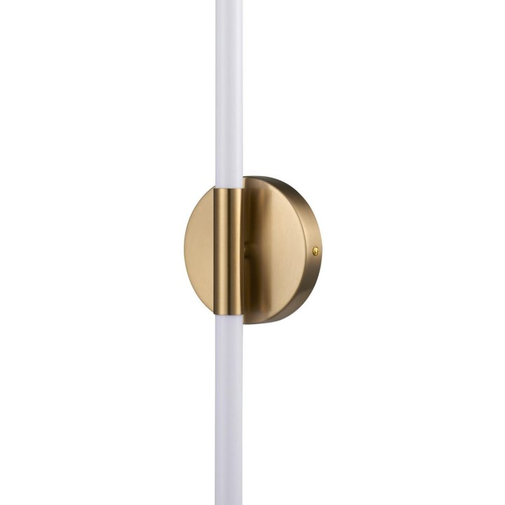 Lampa ścienna LED FELIX biało-złota 100 cm - nowoczesny kinkiet