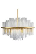 Lampa wisząca LUXORIA złota 50*35 cm