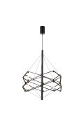 Lampa wisząca SPACE LED czarna 60 cm