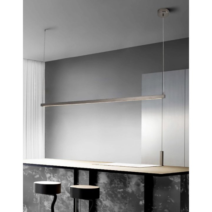 Lampa wisząca BEAM-80 LED złota 80 cm