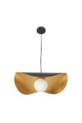 Lampa wisząca ENZO czarno złota 60 cm