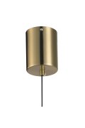 Lampa wisząca AMORE - 1 LED złota 24 cm