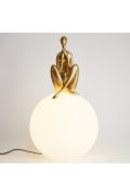 Lampa stołowa WOMAN-3 złota 35 cm