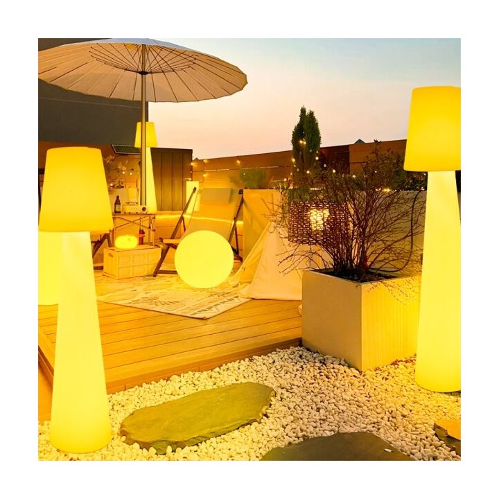 Lampa ogrodowa stojąca GARDENA XL LED RGBW 16 kolorów 180 cm