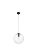 Lampa wisząca TONDA czarna 30 cm