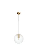 Lampa wisząca TONDA złota 25 cm