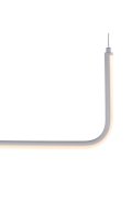 Lampa wisząca MINIMA-1 LED biała 120 cm