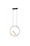 Lampa wisząca PTAK TIT LED złota 35 cm