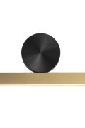 Lampa ścienna BOOGIE LED złoto czarna 45 cm