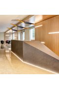 Lampa wisząca BLACK TUBE czarno złota 100 cm