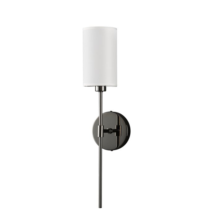Lampa ścienna DARLING czarny połysk 53 cm