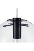 Lampa wisząca TONDA czarna 30 cm