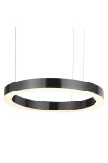 Lampa wisząca CIRCLE 60+80 LED tytanowa na 1 podsufitce