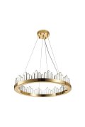 Lampa wisząca LUSSO LED złota 60 cm