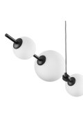 Lampa wisząca MILA czarna 140 cm