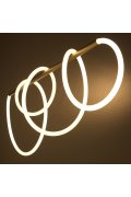 Lampa wisząca FANTASIA LED złota 120 cm