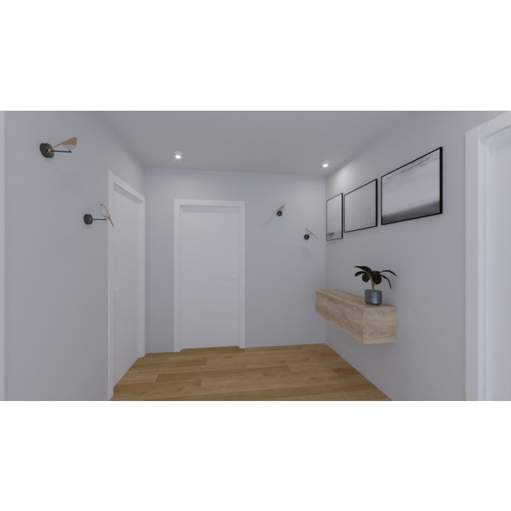Lampa ścienna PTAK TIT LED złoto-czarna 28 cm