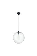 Lampa wisząca TONDA czarna 40 cm