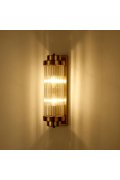 Lampa ścienna STELO M złota 40 cm