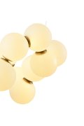 Lampa wisząca CORALLI-100 biało-mosiężna 100 cm