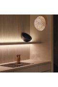 Lampa ścienna LUXIO LED bursztynowa 20 cm