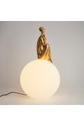 Lampa stołowa WOMAN-3 złota 35 cm